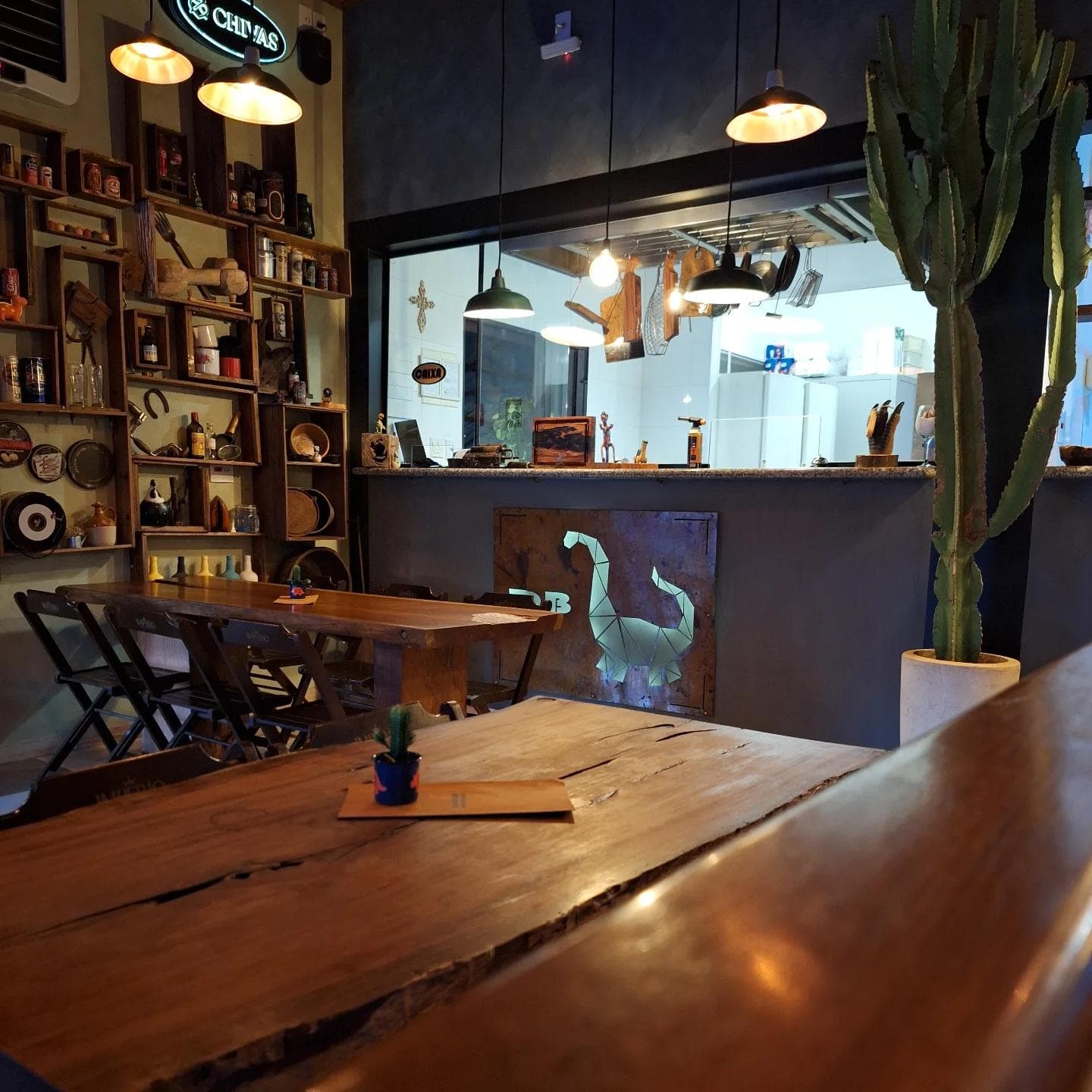 Ambiente do Dino Barbecue em Mirassol
